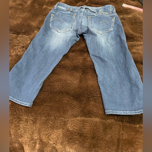 Women’s G-Star Low Rise Denim Capris Size 29 - Picture 5 of 10